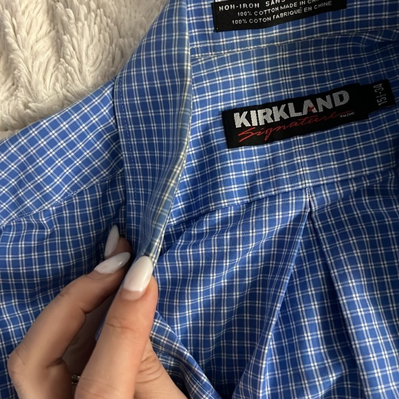 Kirkland signature dress shirt 15.5-34 - Picture 3 of 4